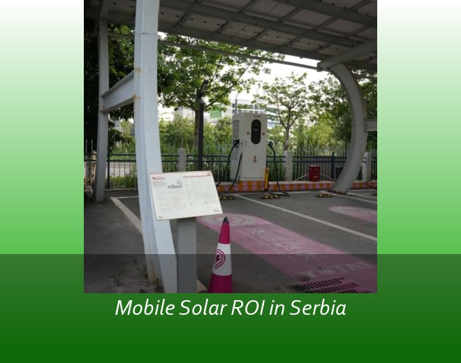 Mobile Solar ROI in Serbia
