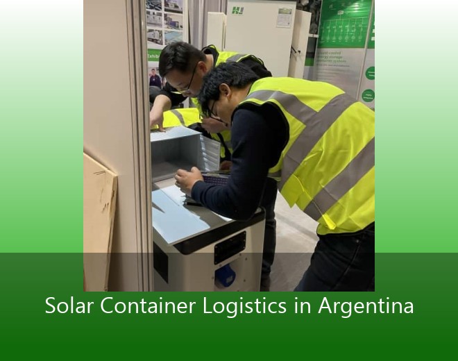 Solar Container Logistics in Argentina