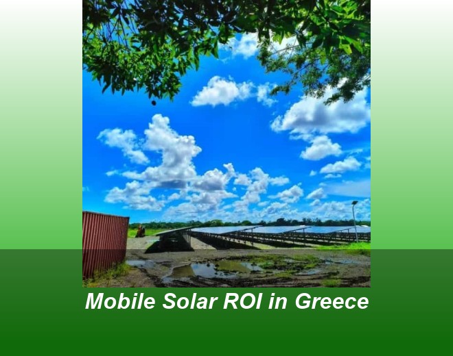 Mobile Solar ROI in Greece