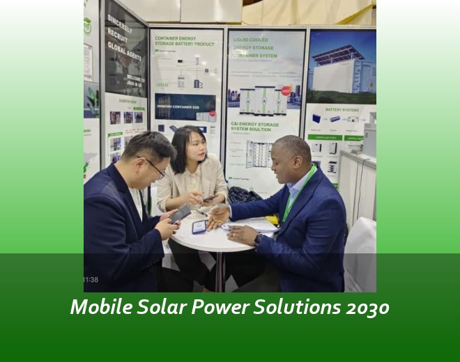 Mobile Solar Power Solutions 2030