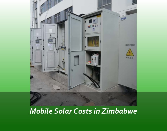 Mobile Solar Costs in Zimbabwe