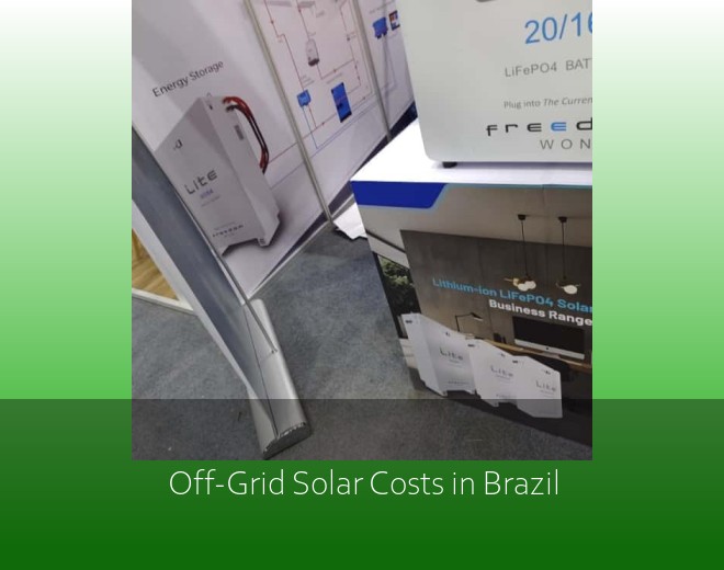 Off-Grid Solar Costs in Brazil