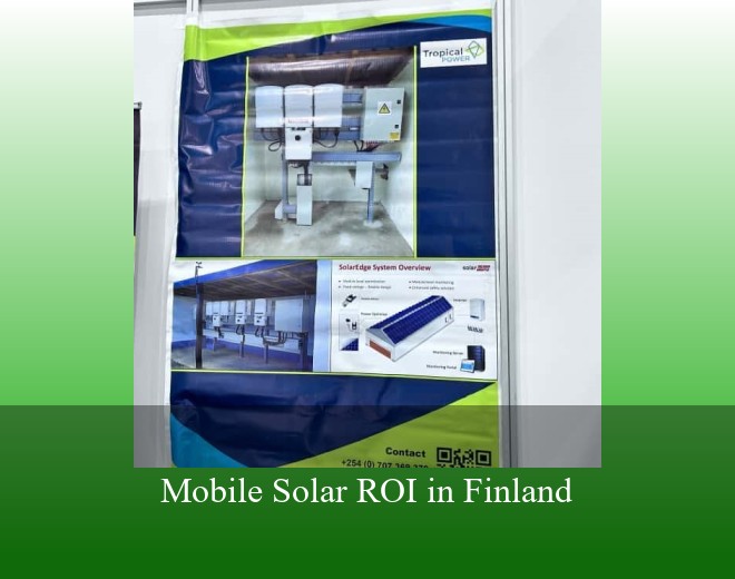 Mobile Solar ROI in Finland