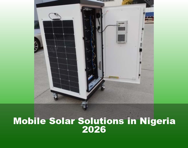Mobile Solar Solutions in Nigeria 2026