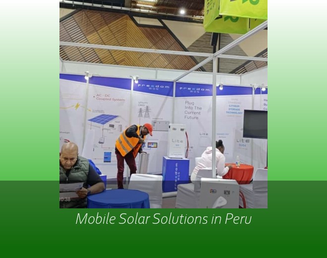 Mobile Solar Solutions in Peru