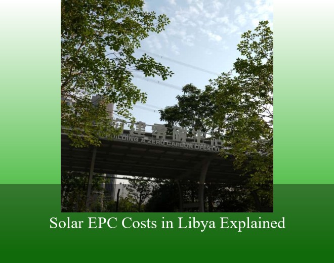 Solar EPC Costs in Libya Explained