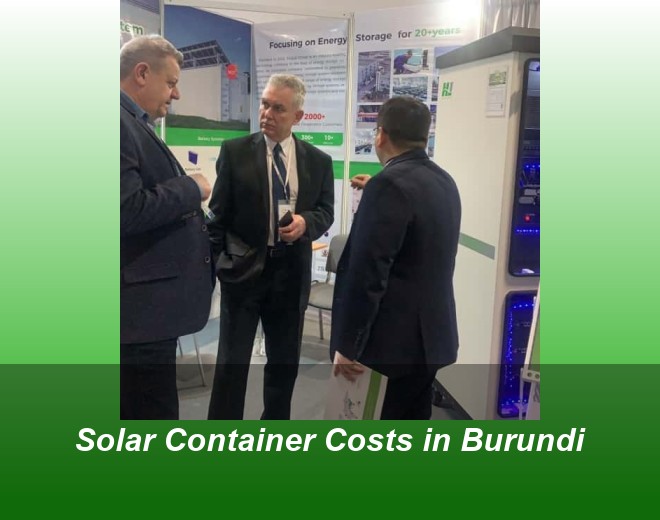 Solar Container Costs in Burundi