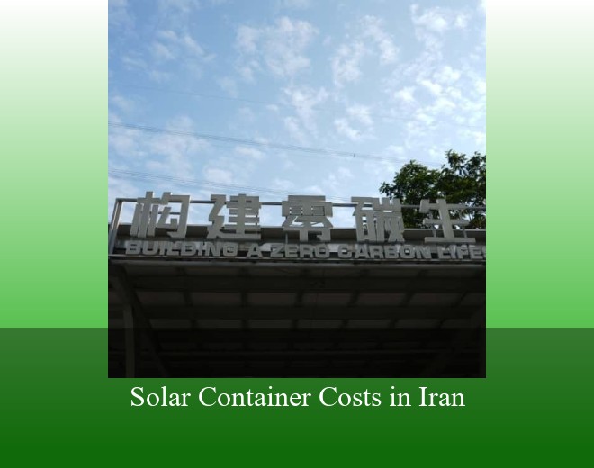 Solar Container Costs in Iran