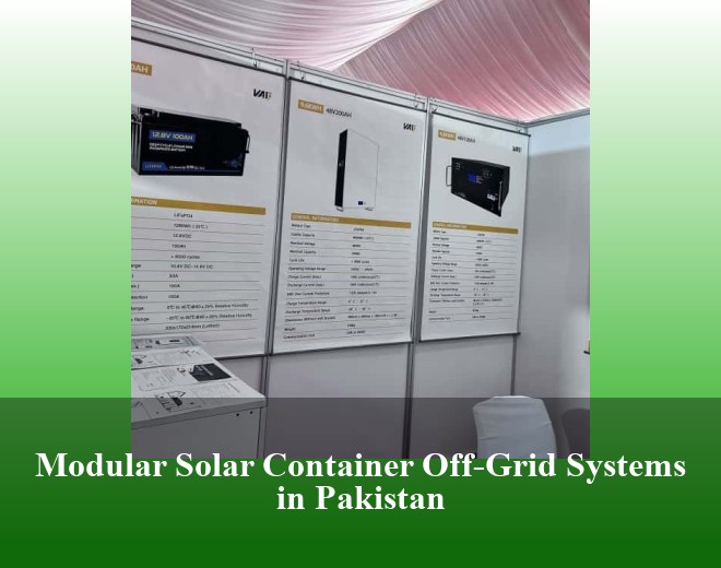 Modular Solar Container Off-Grid Systems in Pakistan
