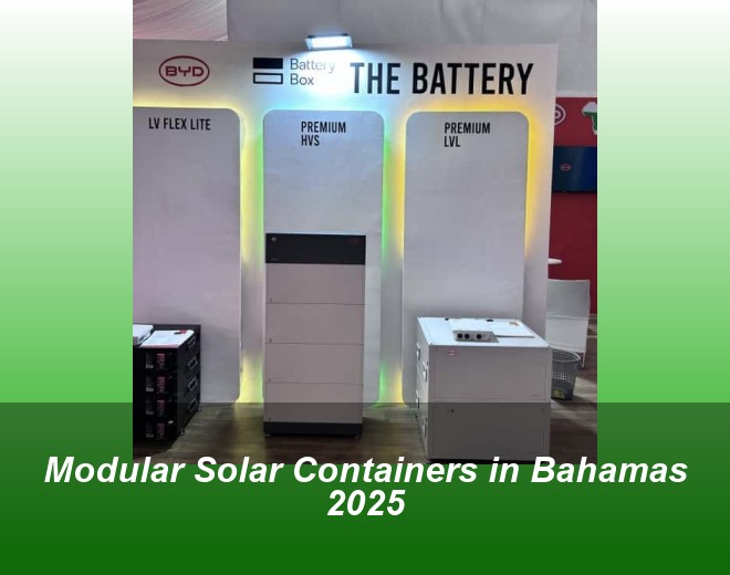 Modular Solar Containers in Bahamas 2025