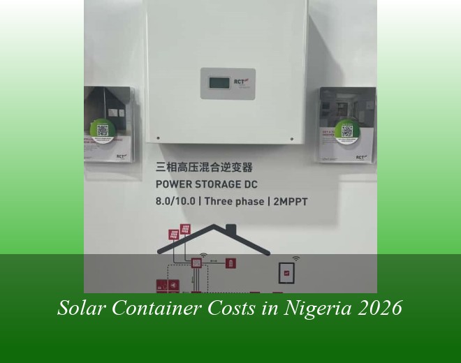 Solar Container Costs in Nigeria 2026