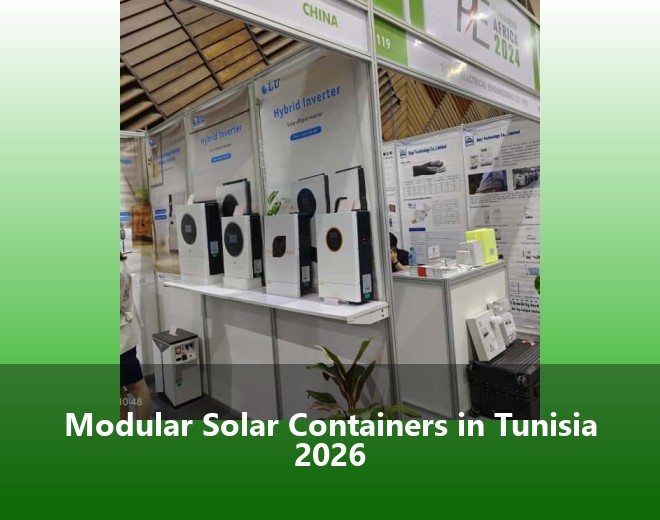 Modular Solar Containers in Tunisia 2026