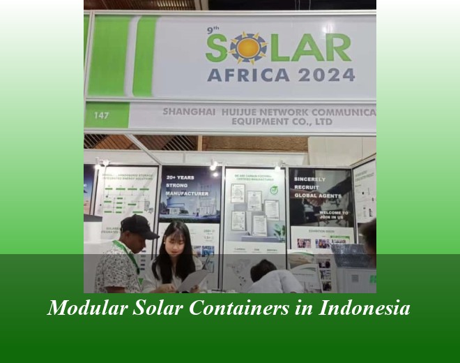 Modular Solar Containers in Indonesia