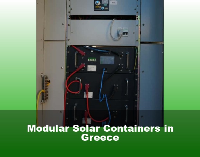 Modular Solar Containers in Greece