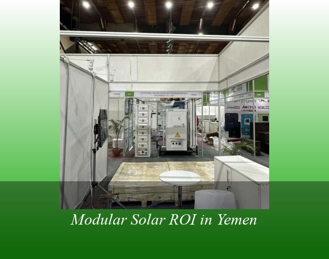 Modular Solar ROI in Yemen