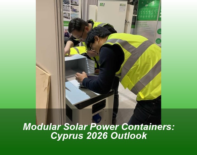 Modular Solar Power Containers: Cyprus 2026 Outlook