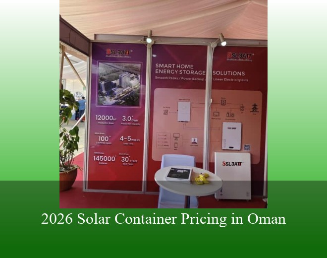 2026 Solar Container Pricing in Oman