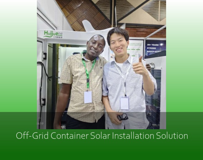 Off-Grid Container Solar Installation Solution