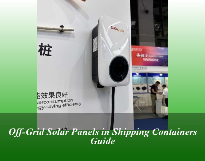 Off-Grid Solar Panels in Shipping Containers Guide