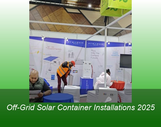 Off-Grid Solar Container Installations 2025