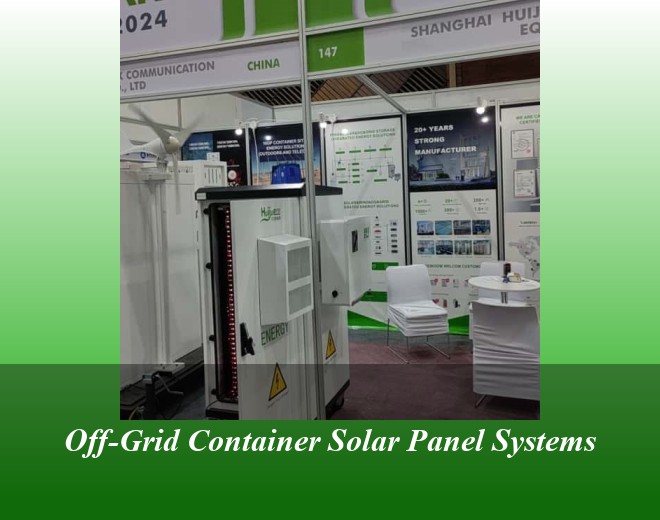 Off-Grid Container Solar Panel Systems