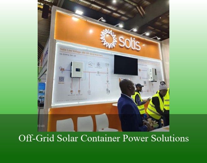 Off-Grid Solar Container Power Solutions