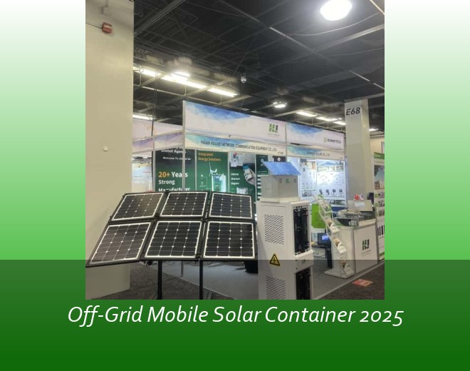 Off-Grid Mobile Solar Container 2025
