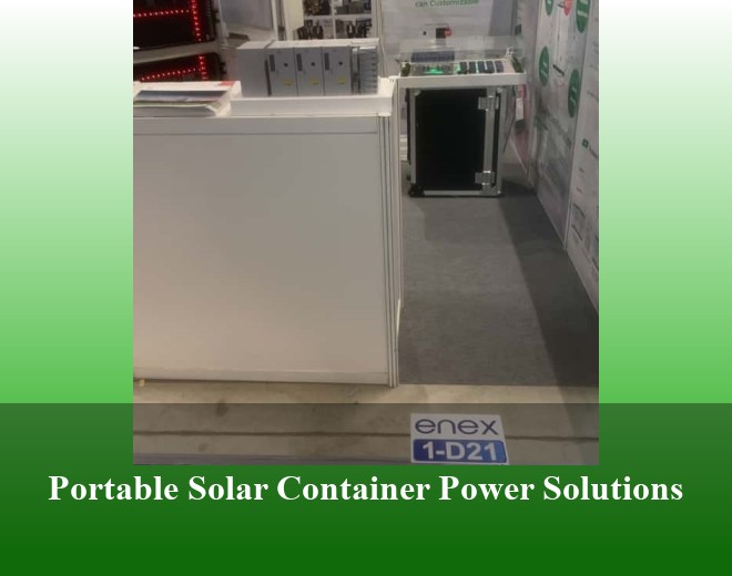 Portable Solar Container Power Solutions