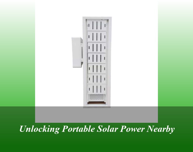 Unlocking Portable Solar Power Nearby
