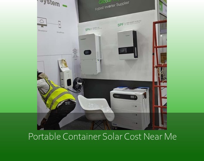 Portable Container Solar Cost Near Me