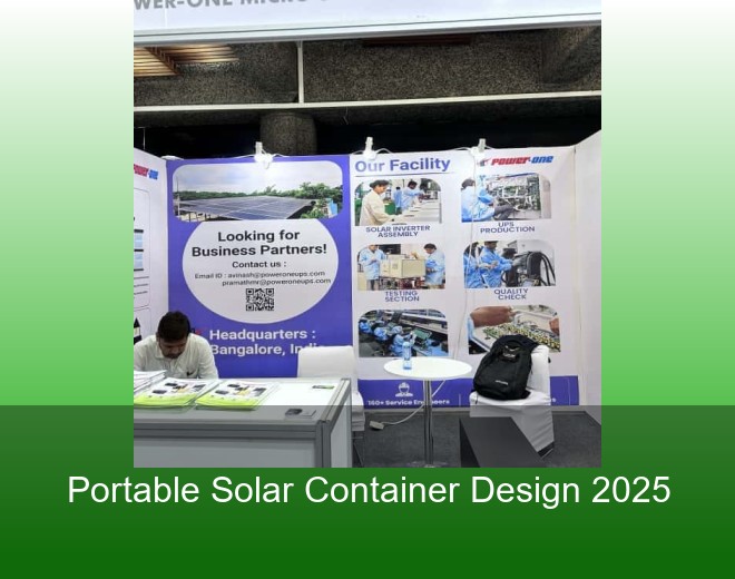 Portable Solar Container Design 2025