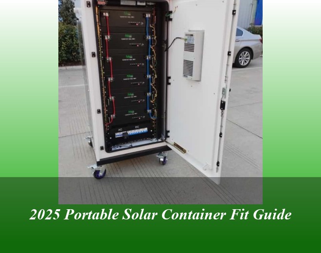 2025 Portable Solar Container Fit Guide