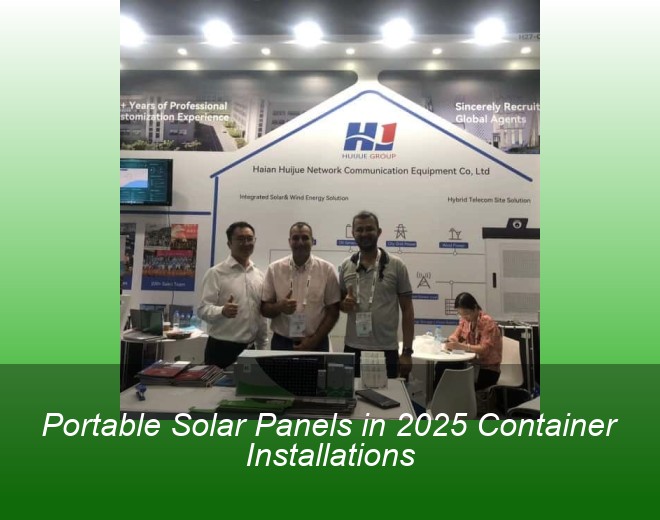 Portable Solar Panels in 2025 Container Installations