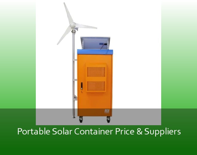 Portable Solar Container Price & Suppliers