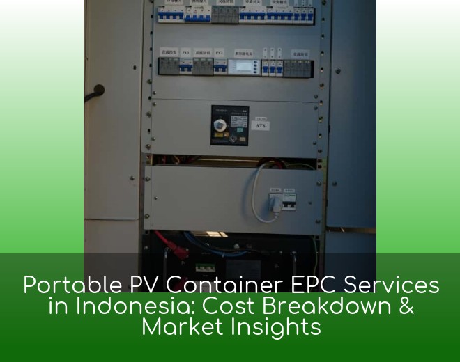 Portable PV Container EPC Services in Indonesia: Cost Breakdown & Market Insights