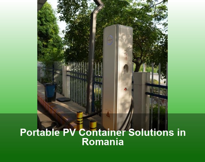 Portable PV Container Solutions in Romania