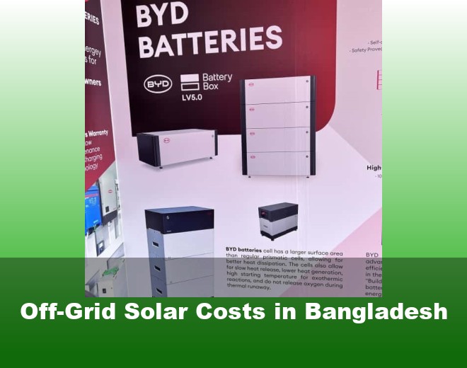 Off-Grid Solar Costs in Bangladesh