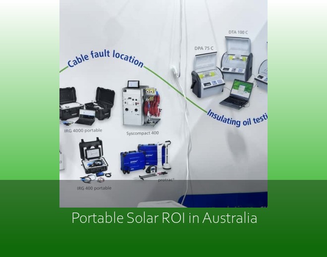Portable Solar ROI in Australia