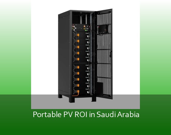 Portable PV ROI in Saudi Arabia