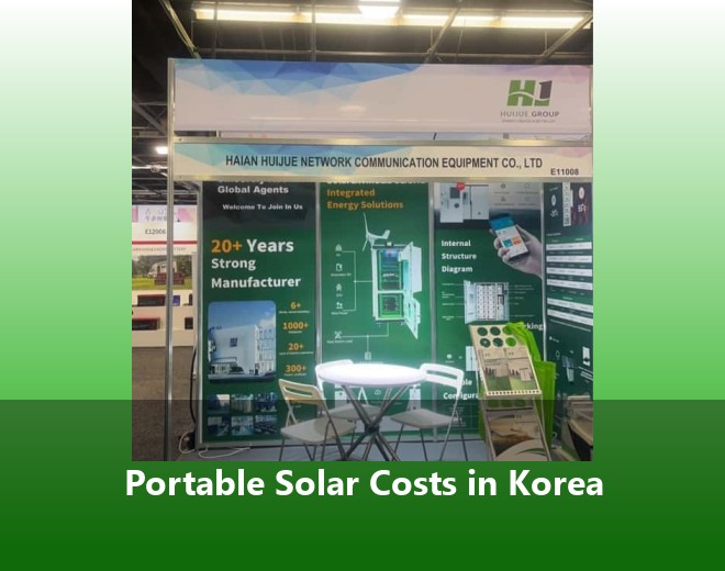 Portable Solar Costs in Korea