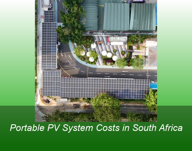 Portable PV System Costs in South Africa