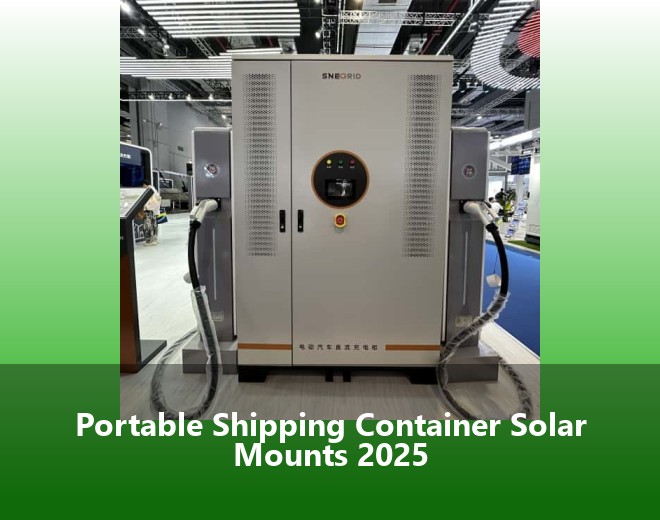 Portable Shipping Container Solar Mounts 2025
