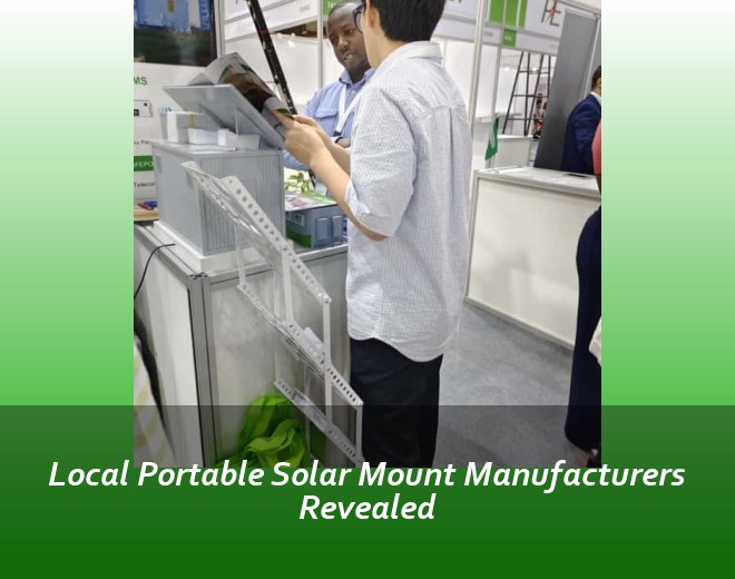 Local Portable Solar Mount Manufacturers Revealed