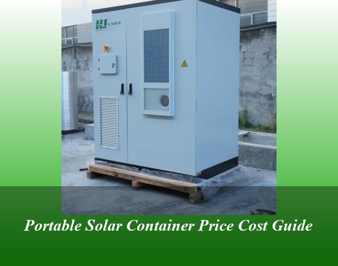 Portable Solar Container Price Cost Guide
