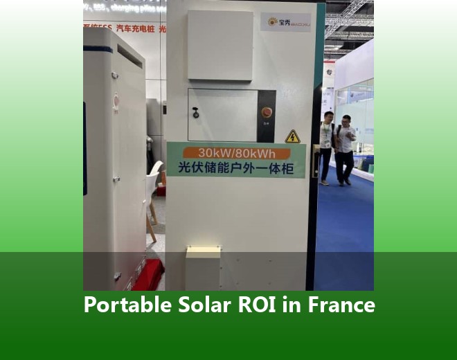 Portable Solar ROI in France