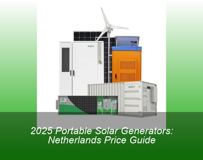 2025 Portable Solar Generators: Netherlands Price Guide