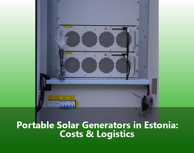 Portable Solar Generators in Estonia: Costs & Logistics