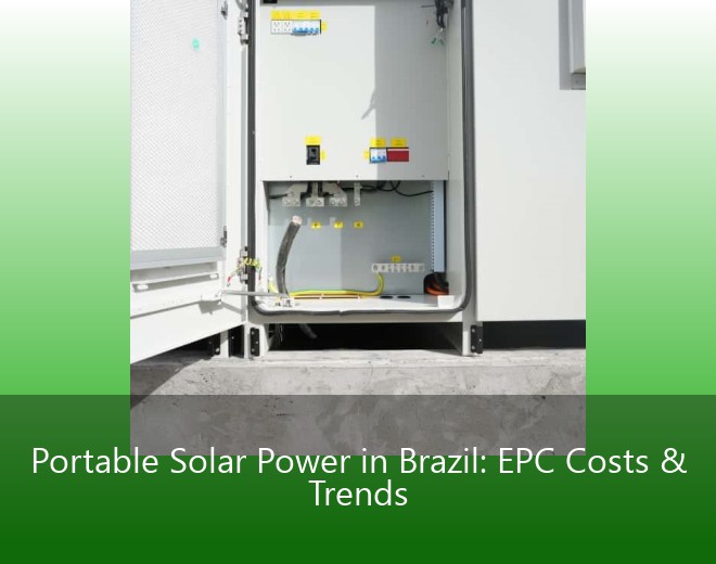 Portable Solar Power in Brazil: EPC Costs & Trends