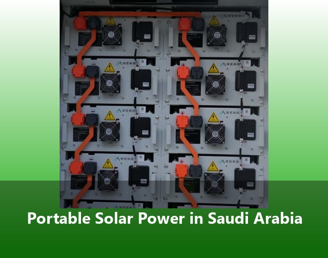 Portable Solar Power in Saudi Arabia