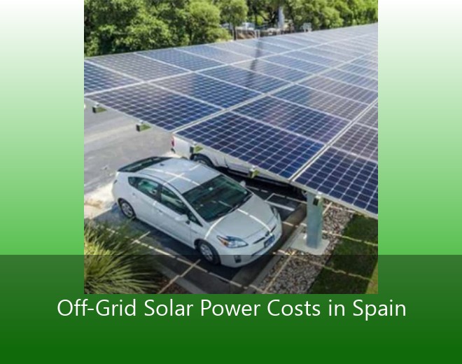 Off-Grid Solar Power Costs in Spain